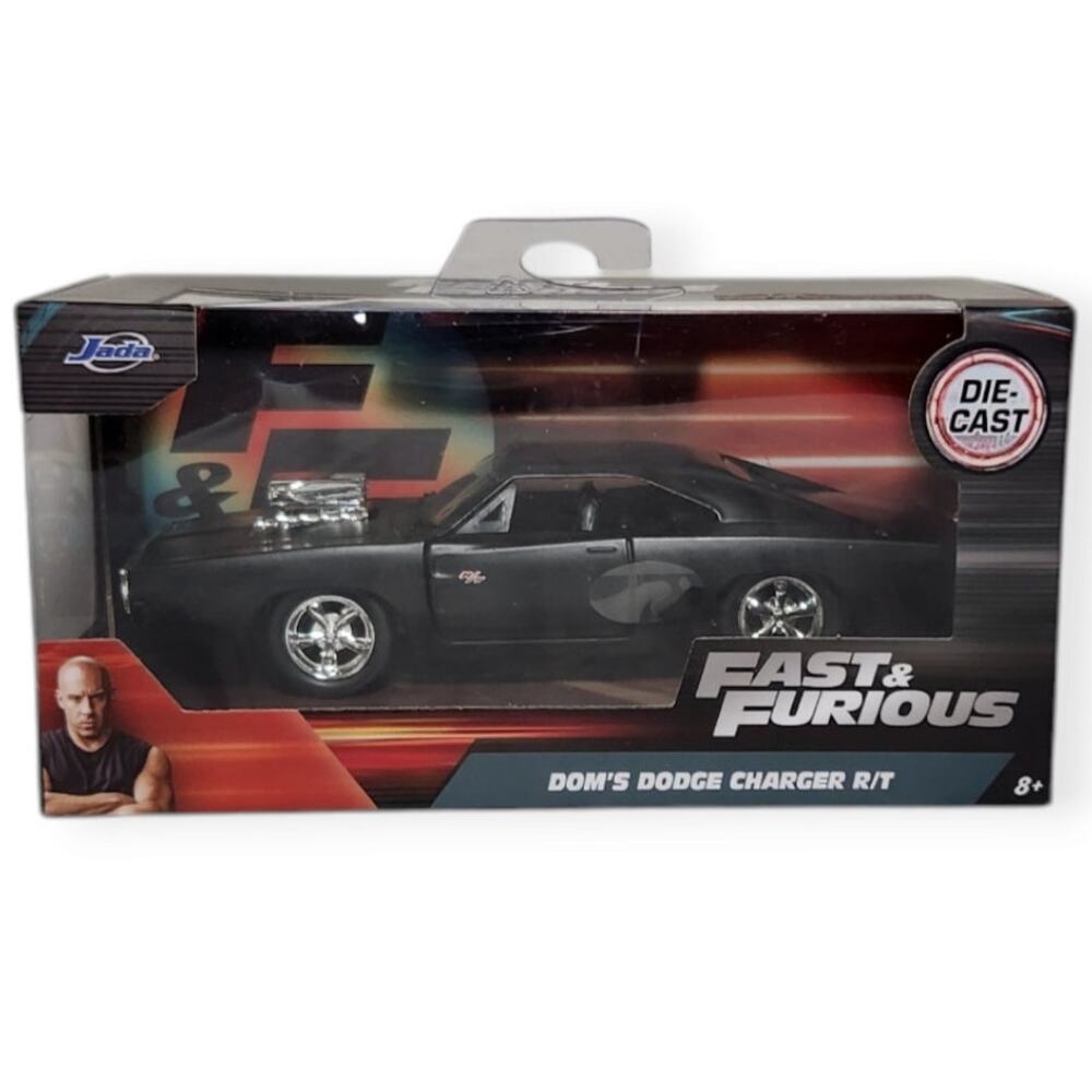 Jada Toys Fast & Furious Dom's Dodge Charger R/T 1/32 Scale Diecast 2024 Sealed